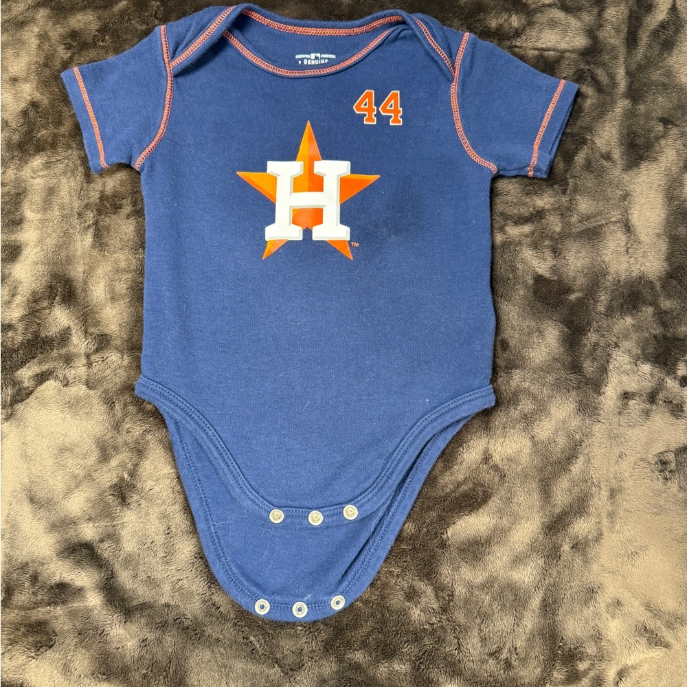 Houston Astros #44 onesie